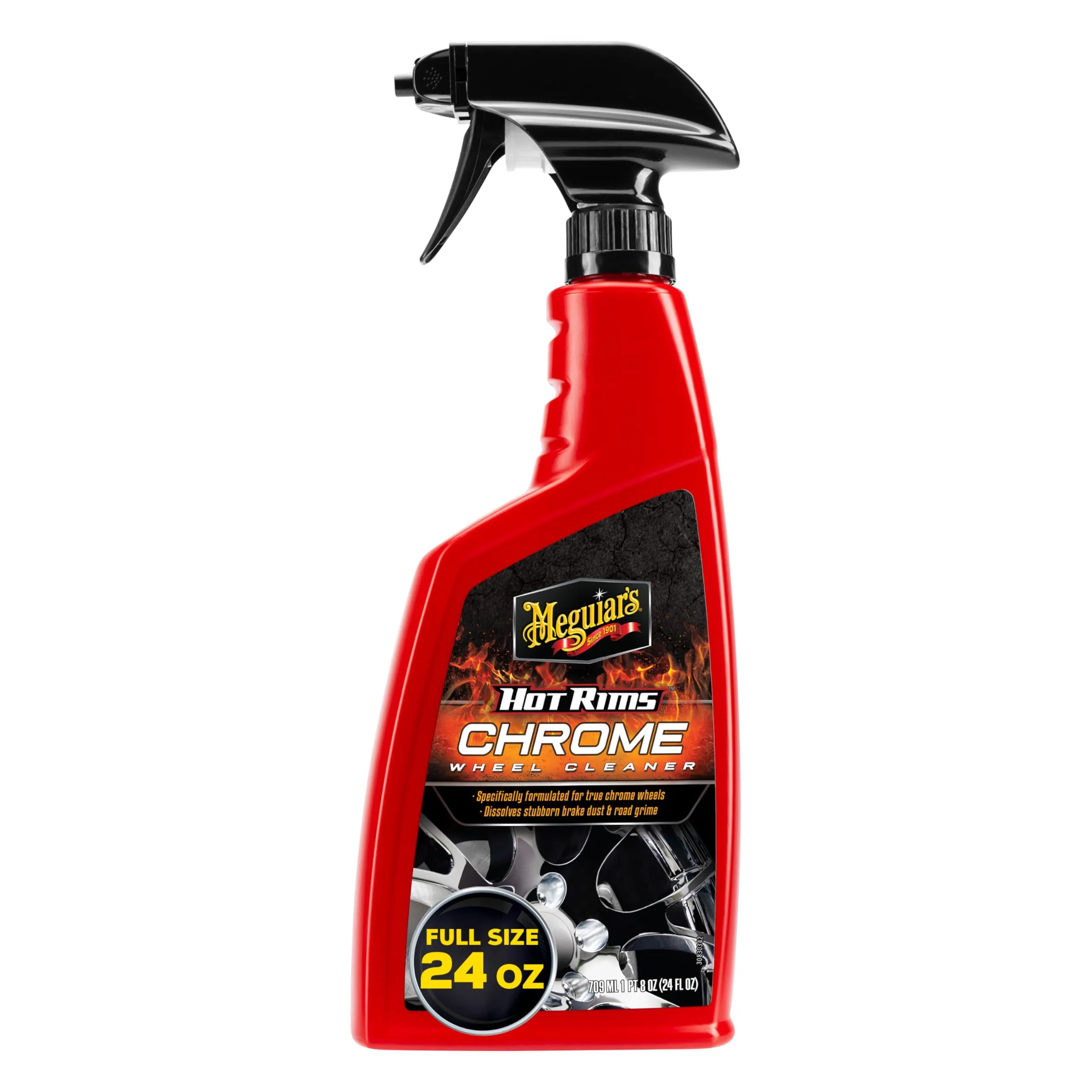 Meguiar's Hot Rims Wheel Cleaner, 24 Oz Spray Bottle