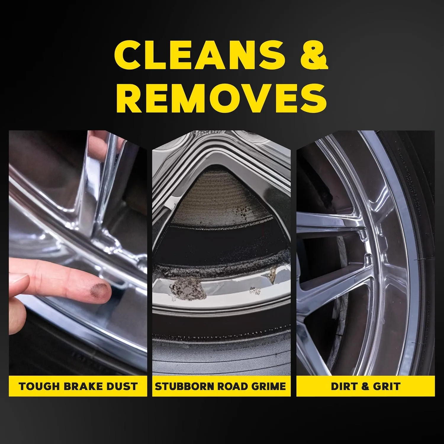 Meguiar's Hot Rims Wheel Cleaner, 24 Oz Spray Bottle