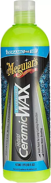Meguiar's G200416EU Hybrid Ceramic Liquid Car Wax 473ml Advanced SiO2 Technology Liquid Wax