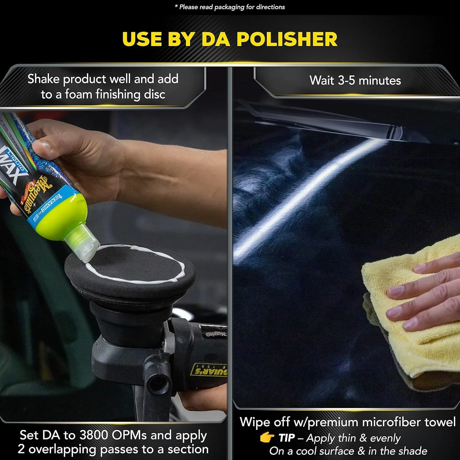 Meguiar's G200416EU Hybrid Ceramic Liquid Car Wax 473ml Advanced SiO2 Technology Liquid Wax