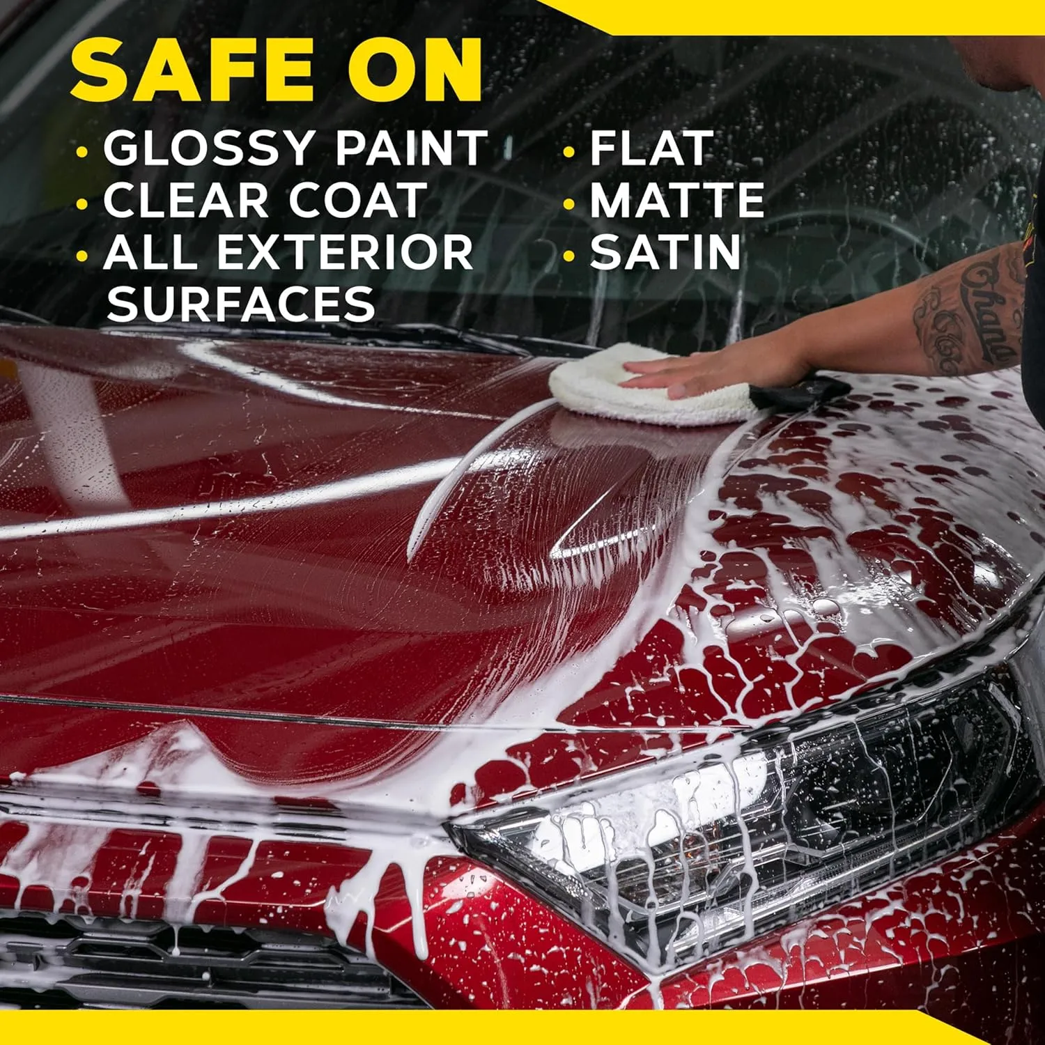 Meguiar's Hybrid Ceramic Wash & Wax - Sophisticated Car Wash Gently Cleans and Adds Shine and Slickness While Boosting Paint
