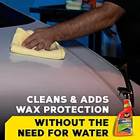 Meguiar’s Hybrid Ceramic Waterless Wash & Wax - Waterless Car Wash Spray with Ceramic Chemistry for a Slick