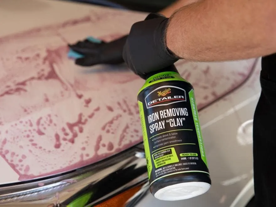 Meguiar's® Iron Removing Spray Clay, Drtu200232, 32 oz, 6 Bottles/Case