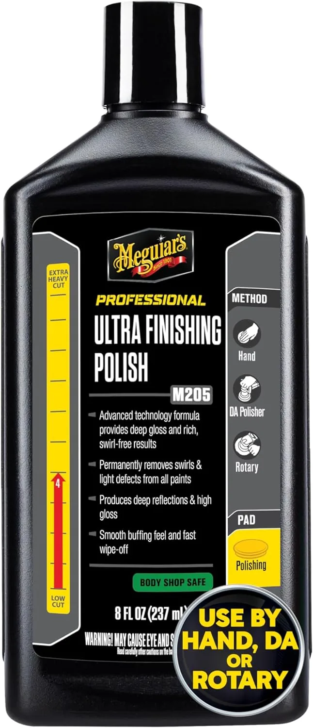 Meguiar's Mirror Glaze Ultra-Cut Compound & Ultra Finishing Polish