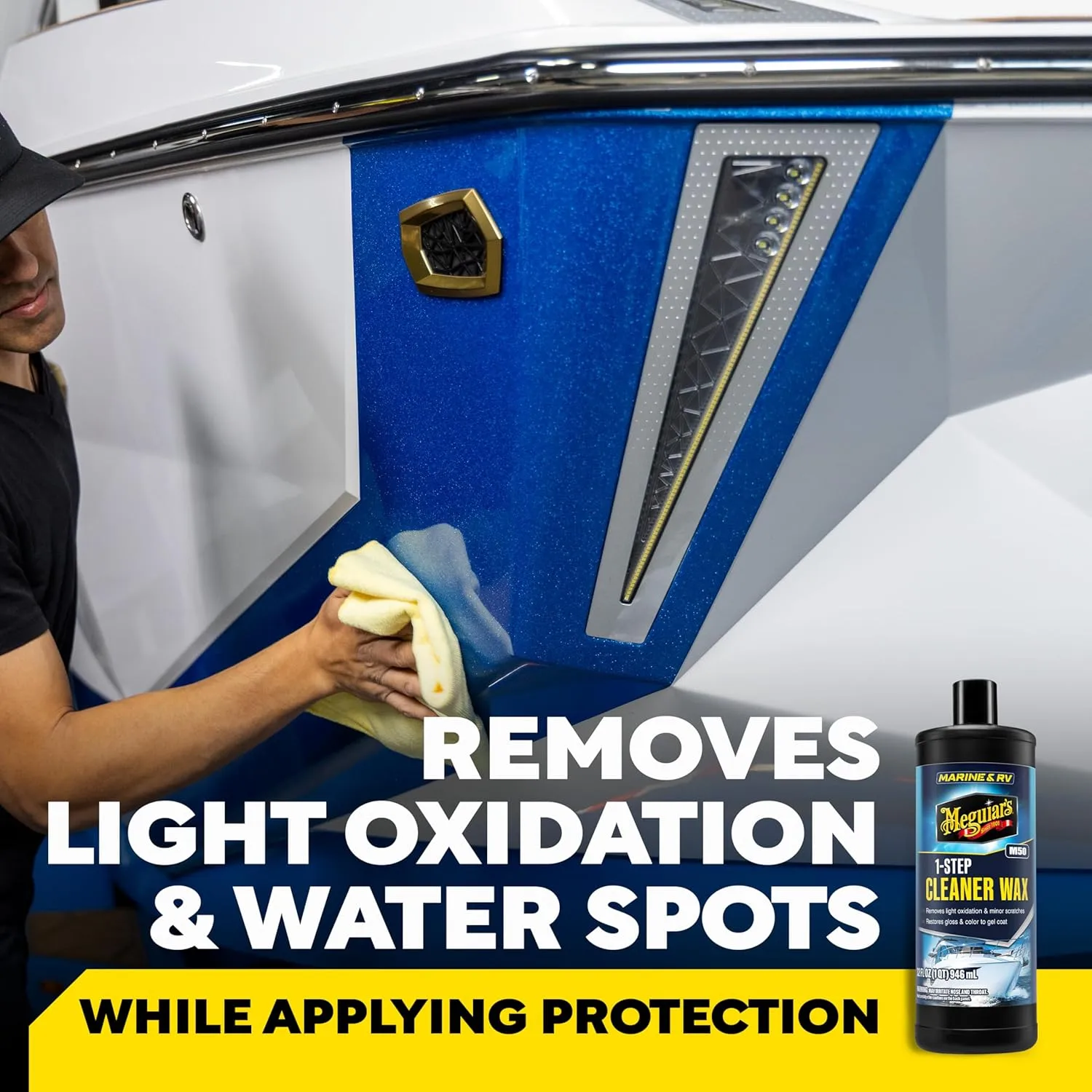 Meguiar's Marine/RV One Step Cleaner Wax