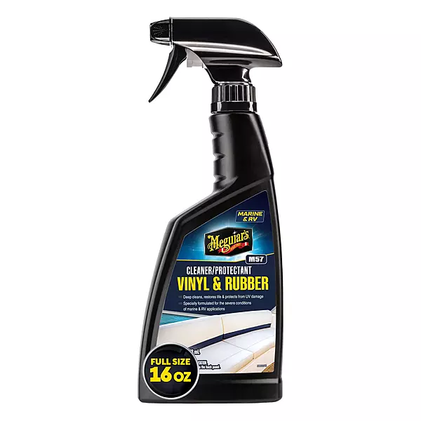 Meguiar's M5716 Marine/RV Vinyl & Rubber Cleaner & Protectant, Boat Vinyl Cleaner & Protectant