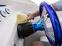 Meguiar's M5716 Marine/RV Vinyl & Rubber Cleaner & Protectant, Boat Vinyl Cleaner & Protectant