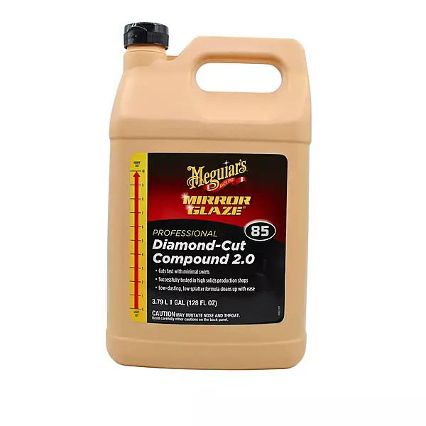 Meguiar's M8401 Mirror Glaze Professional Compound Power Cleaner, 1 Gallon