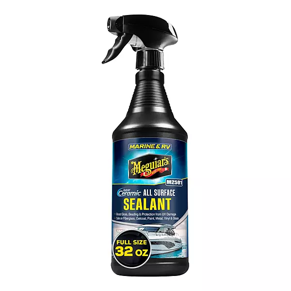 Meguiar’s Marine & RV Hybrid Ceramic All Surface Sealant - Premium Fiberglass and Gel Coat Sealant that Boosts Gloss