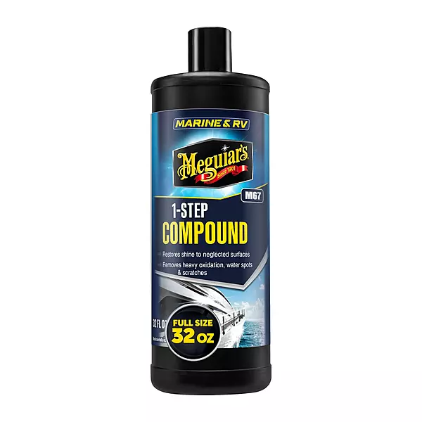 Meguiar's Marine/RV Gel Coat Compound - Restores Color and Gloss