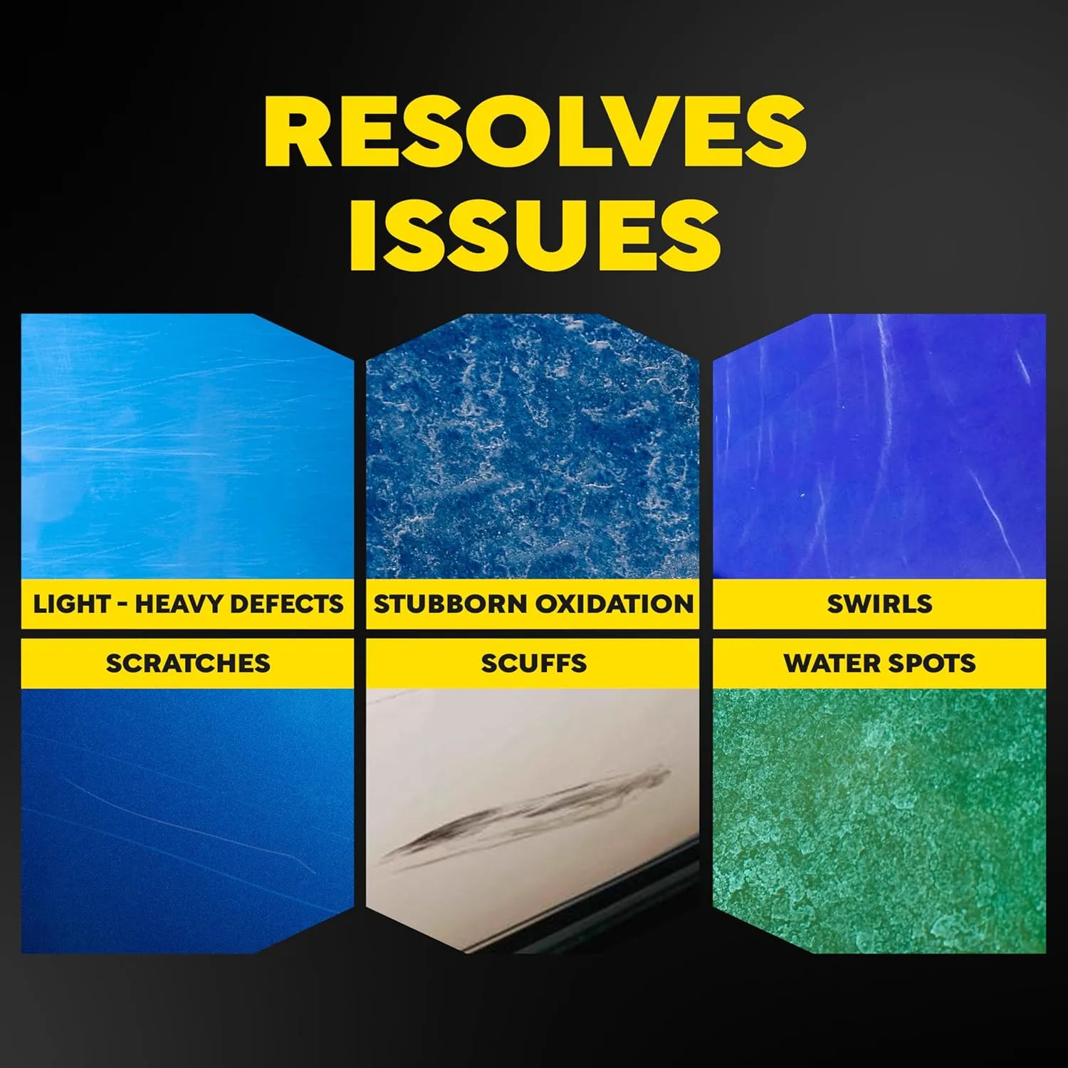 Meguiar's Marine/RV Gel Coat Compound - Restores Color and Gloss