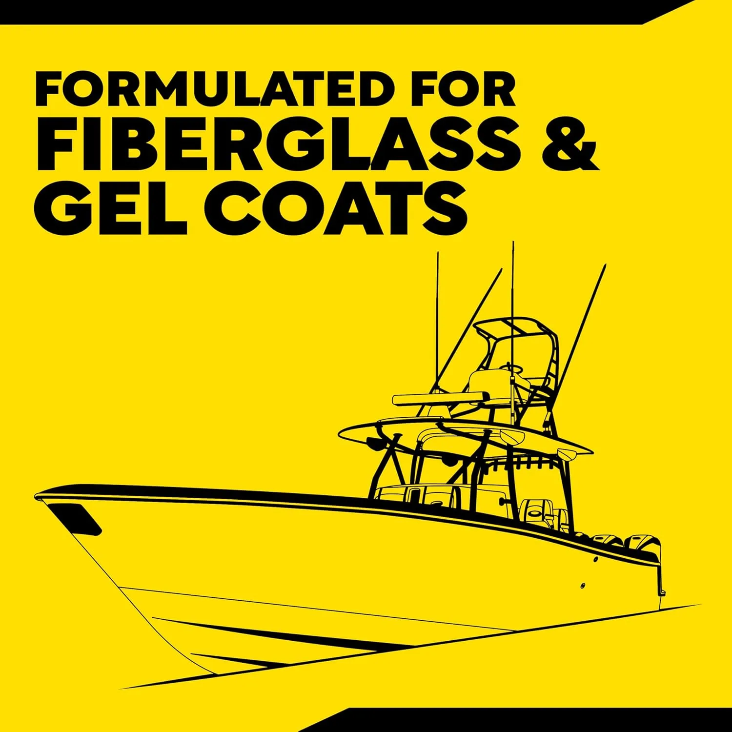 Meguiar's Marine/RV Gel Coat Compound - Restores Color and Gloss