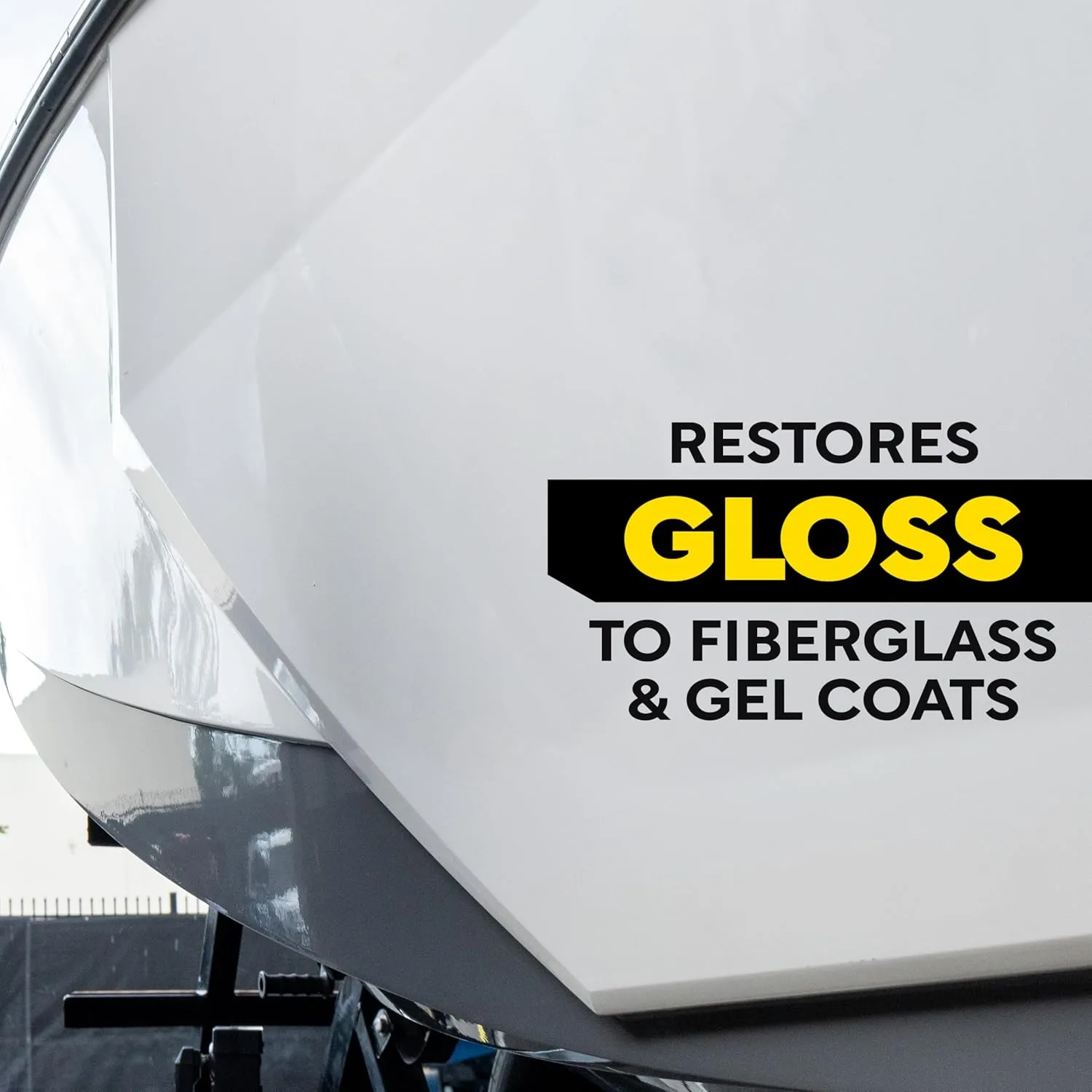 Meguiar's Marine/RV Gel Coat Compound - Restores Color and Gloss