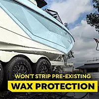 Meguiar's M43 Marine/RV Boat Wash, pH-Balanced Boat/RV Wash for Protecting Fiberglass and Gel Coat