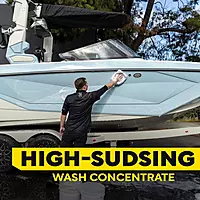 Meguiar's M43 Marine/RV Boat Wash, pH-Balanced Boat/RV Wash for Protecting Fiberglass and Gel Coat