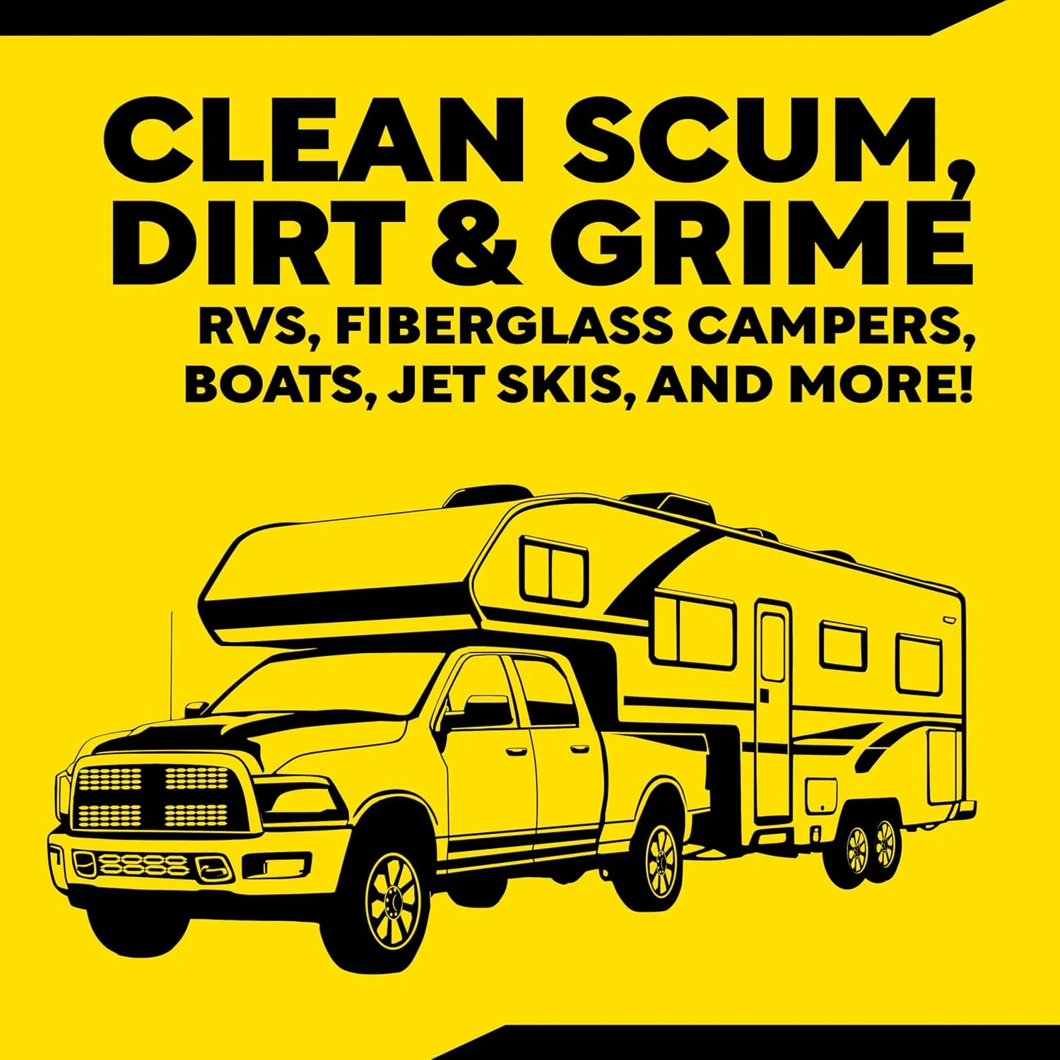 Meguiar's M43 Marine/RV Boat Wash, pH-Balanced Boat/RV Wash for Protecting Fiberglass and Gel Coat
