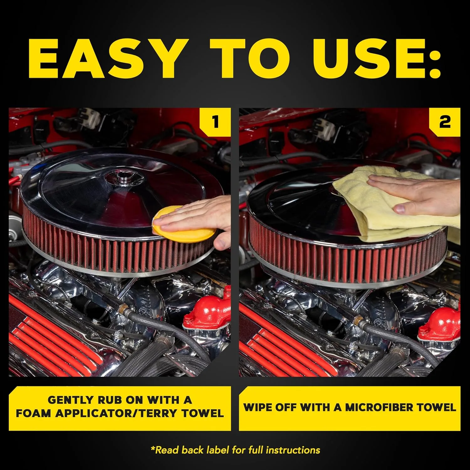 Meguiar's G211606 Metal Polish, Safe for All Uncoated Metals, Removes Stains and Swirls for a Quick and Easy Clean