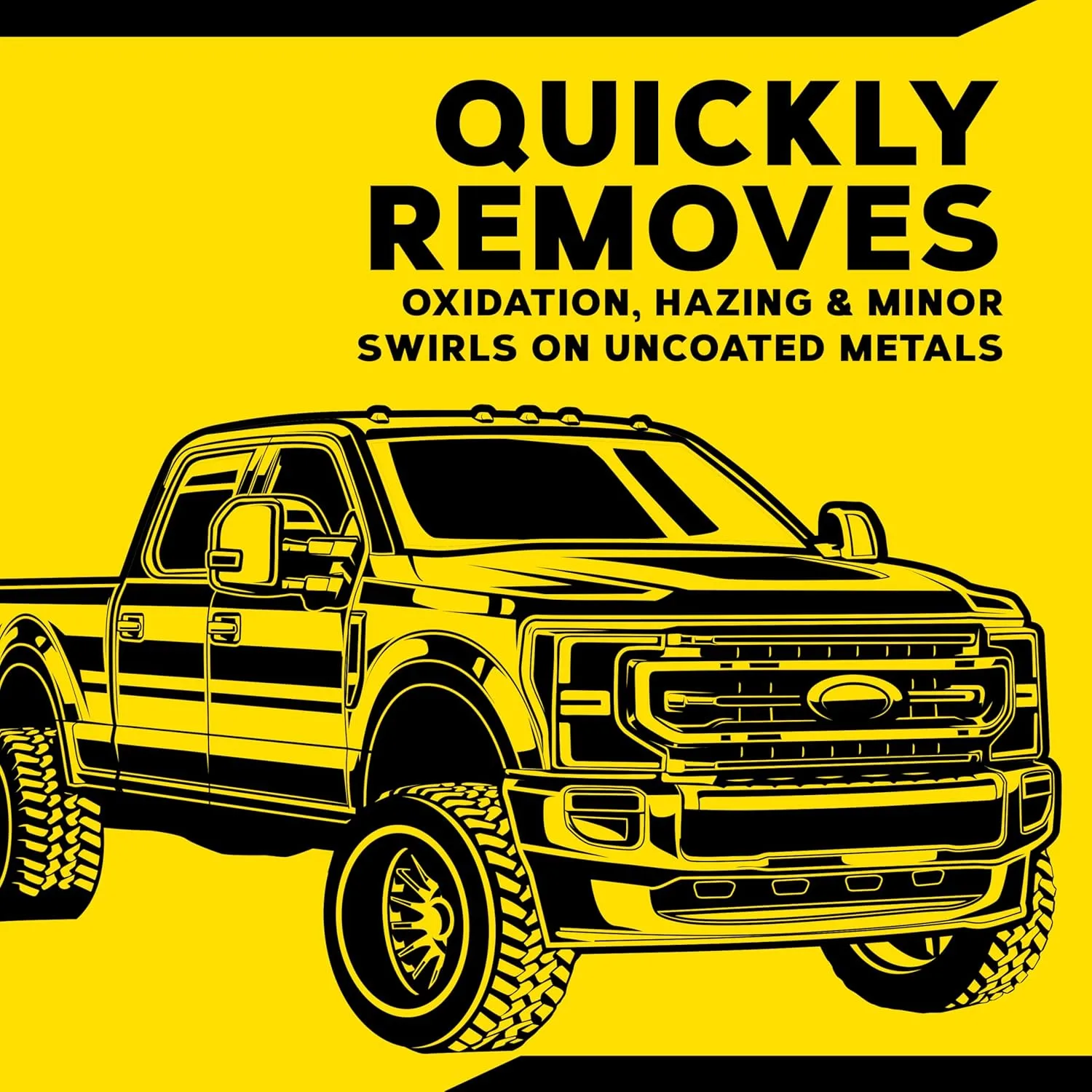 Meguiar's G211606 Metal Polish, Safe for All Uncoated Metals, Removes Stains and Swirls for a Quick and Easy Clean