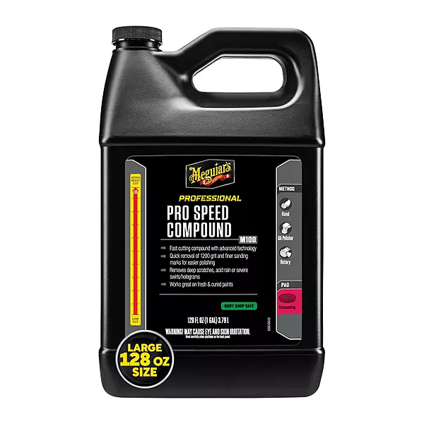 Meguiar's Mirror Glaze Pro Speed Compound - Professional Fast-Cutting Compound