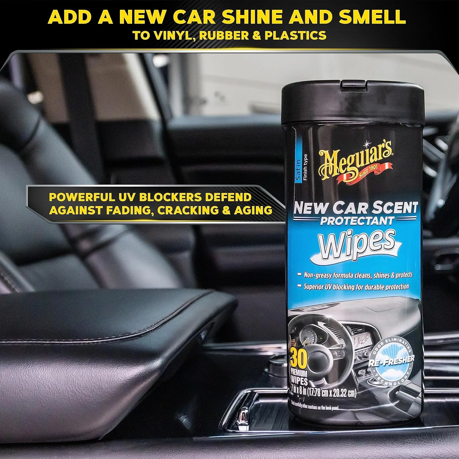 MEGUIAR'S New Car Scent Protectant — Interior Vinyl, Rubber & Plastic