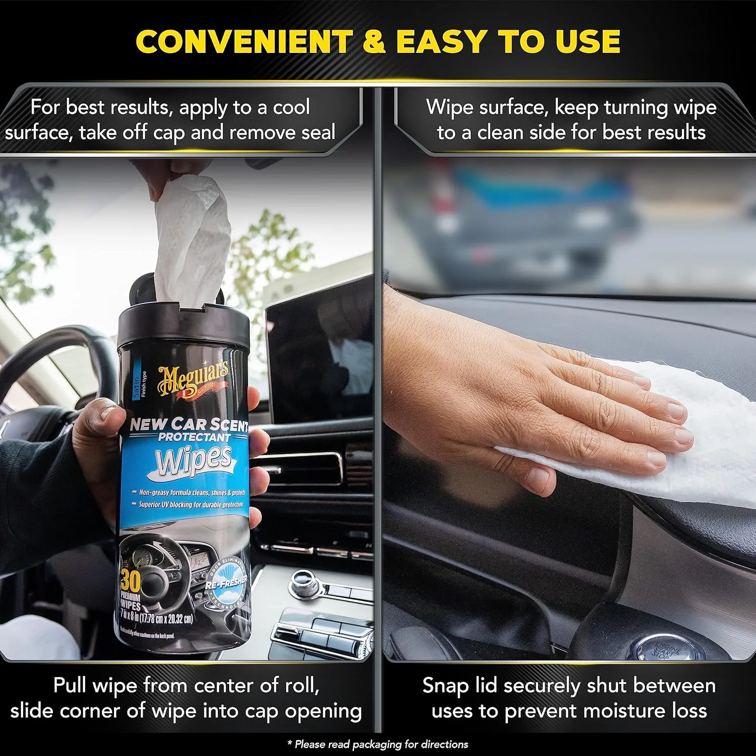 MEGUIAR'S New Car Scent Protectant — Interior Vinyl, Rubber & Plastic