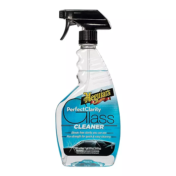 Meguiar's Perfect Clarity Glass Cleaner, Anti-Hazing Streak-Free, 24 oz