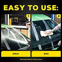 Meguiar's Perfect Clarity Glass Cleaner, Anti-Hazing Streak-Free, 24 oz