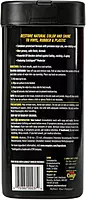 Meguiar's Natural Shine Protectant Wipes - 30 Full Size Car Care Wipes Clean and Protect Vinyl, Rubber, and Plastic Surfaces - Streak-Free Wipes with UV Protection and Leave a Satin, Non-Greasy Shine