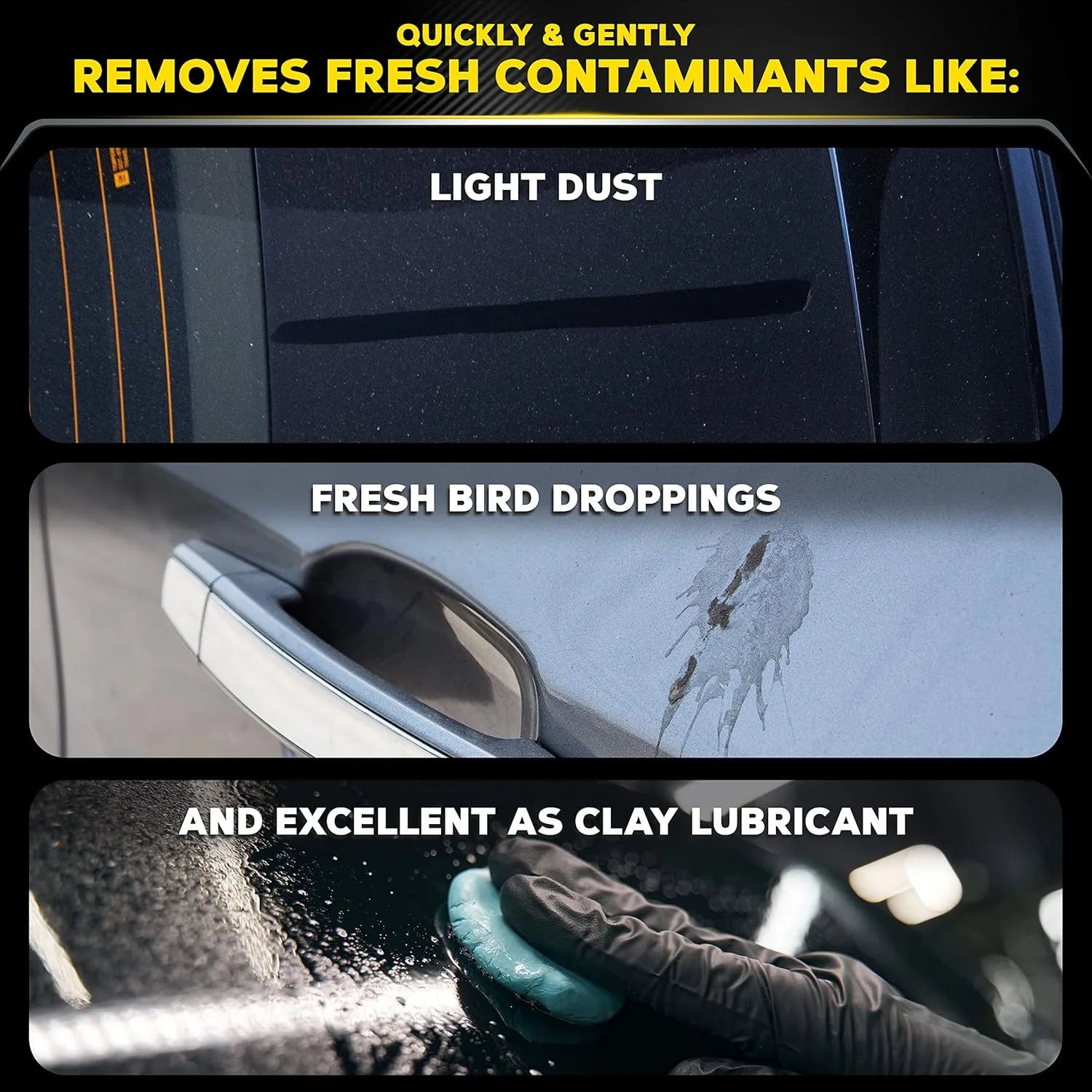 Meguiar's Quik Detailer, Mist & Wipe Car Detailing Spray, Clear Light Contaminants and Boost Shine with a Quick Detailer Spray that Keeps Paint and Wax Looking Like New, 32 oz 32 Fl Oz (Pack of 1)