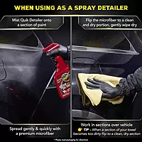 Meguiar's Quik Detailer, Mist & Wipe Car Detailing Spray, Clear Light Contaminants and Boost Shine with a Quick Detailer Spray that Keeps Paint and Wax Looking Like New, 32 oz 32 Fl Oz (Pack of 1)