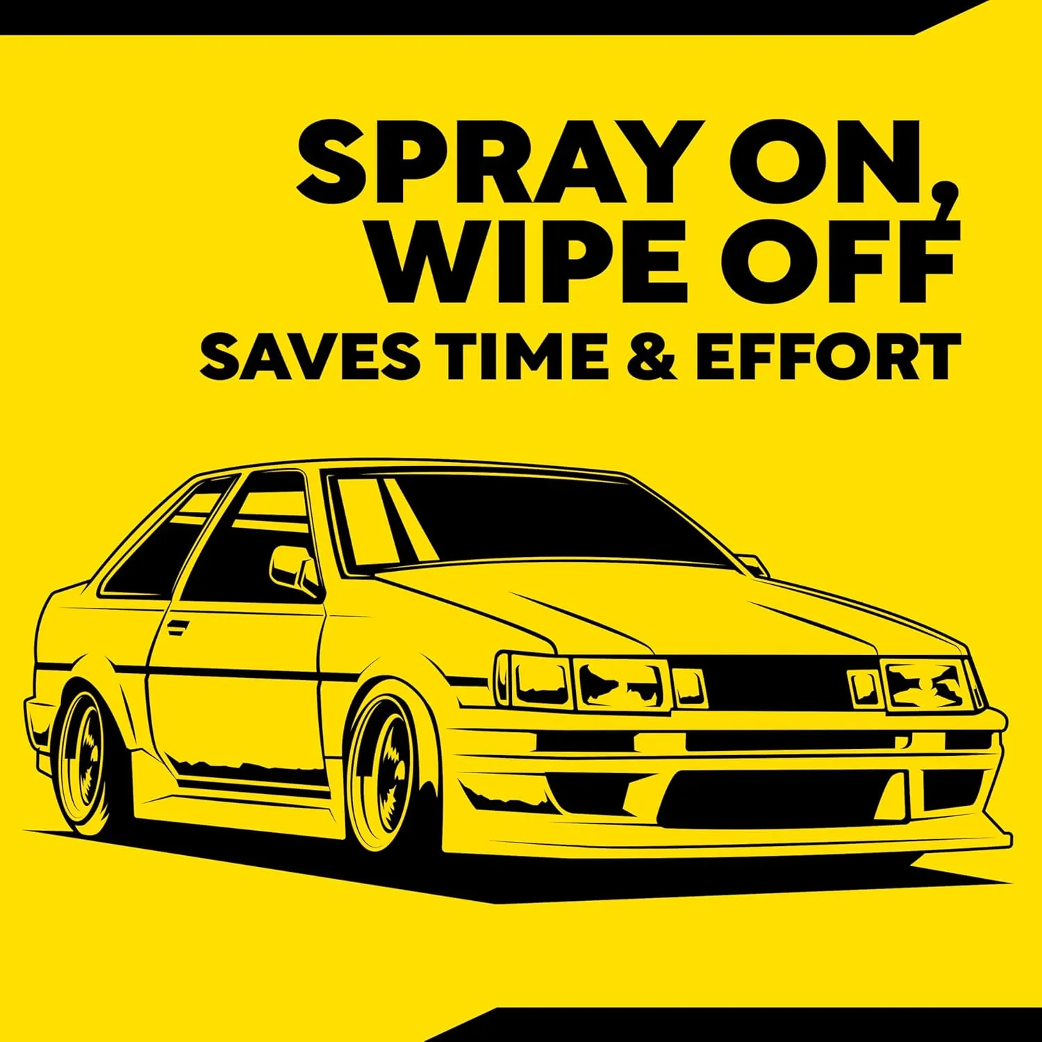 Meguiar's A1624 Quik Wax - Easy-to-Use Spray Wax for Gloss, Shine & Protection - Wet or Dry Use, 24 Oz.