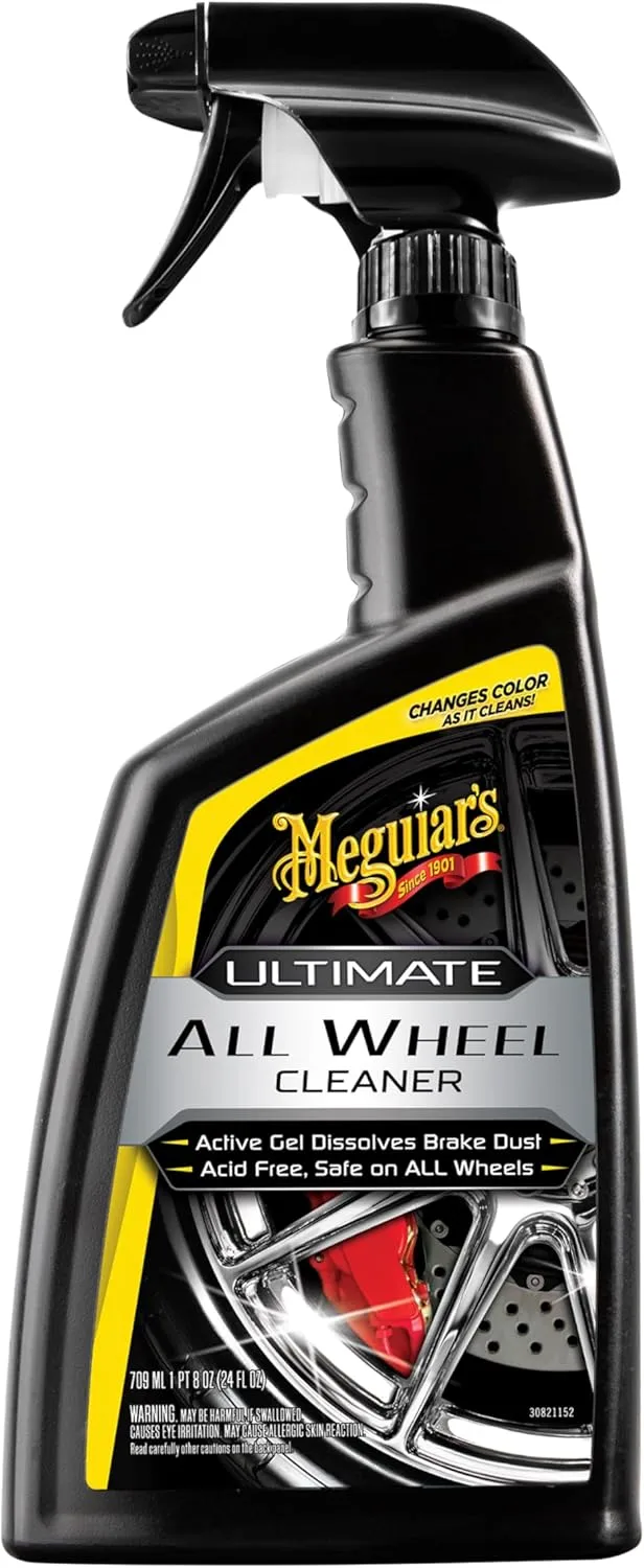Meguiar's G180124 Ultimate All Wheel Cleaner - 24 Oz Spray Bottle 1 Ounce (Pack of 1)