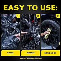 Meguiar's G180124 Ultimate All Wheel Cleaner - 24 Oz Spray Bottle 1 Ounce (Pack of 1)