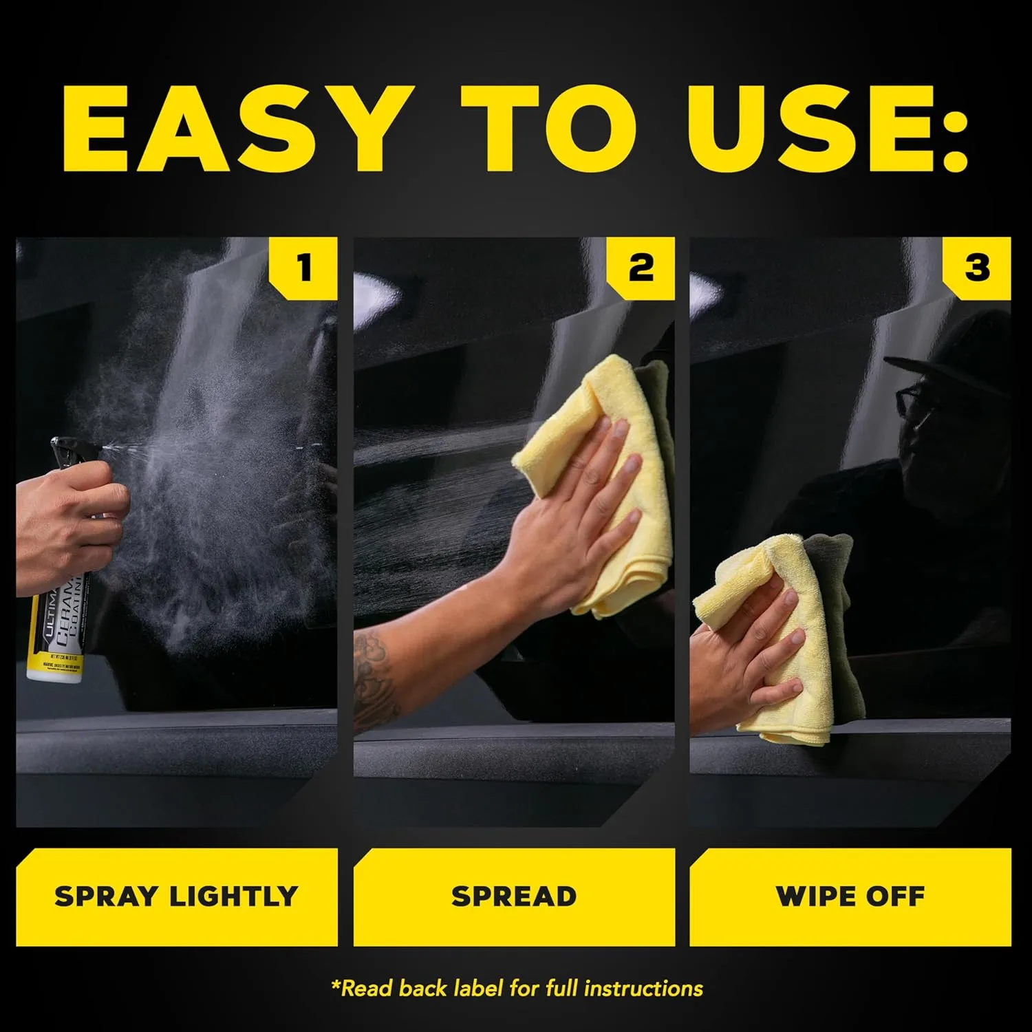 Meguiar's Ultimate Ceramic Coating - Ultra-Durable Cutting-Edge Ceramic Protection with Excellent Water Beading While also