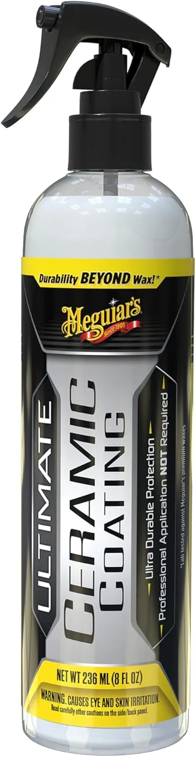 Meguiar's Ultimate Ceramic Coating - Ultra-Durable Cutting-Edge Ceramic Protection with Excellent Water Beading While also