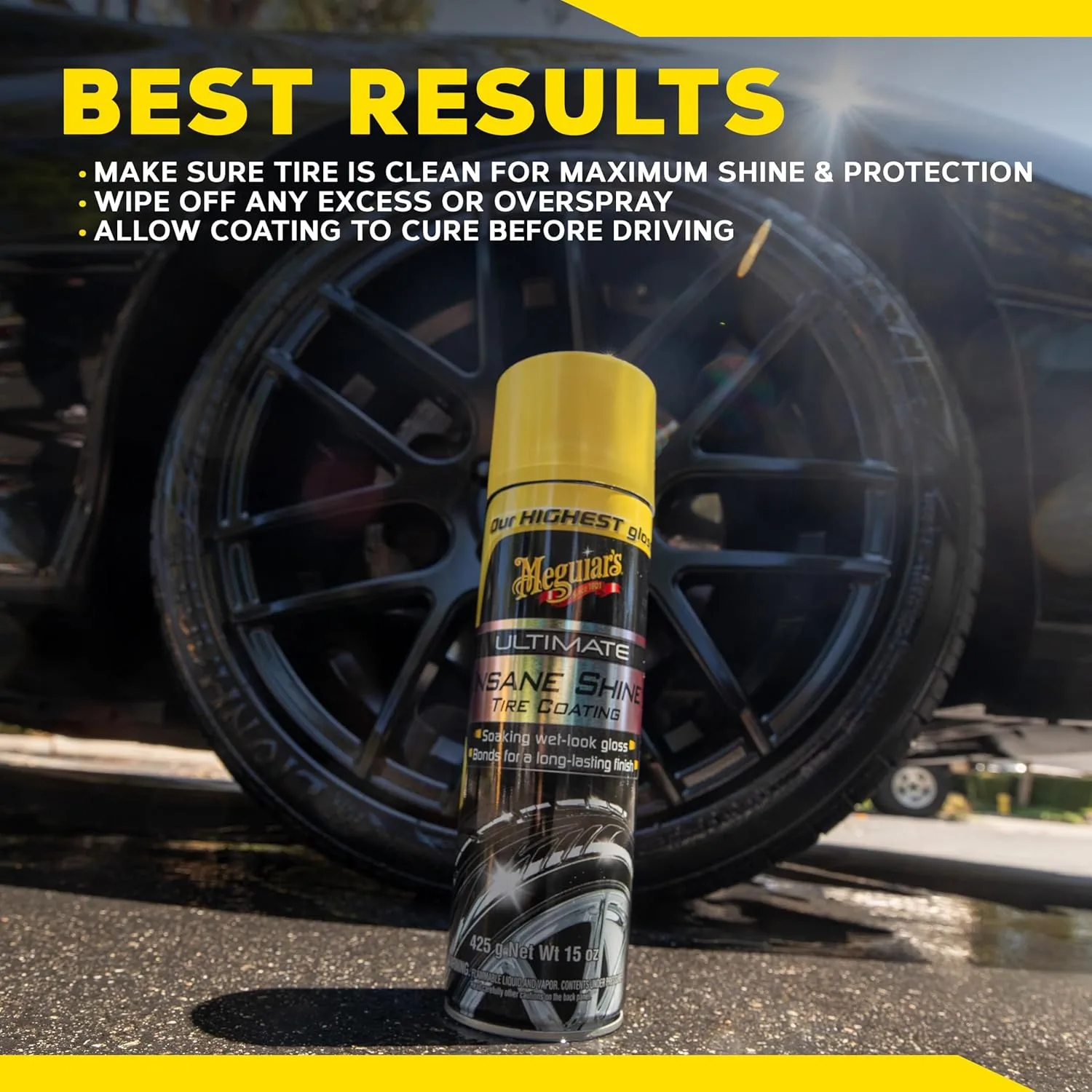 Meguiar's Ultimate Insane Shine Tire Dressing