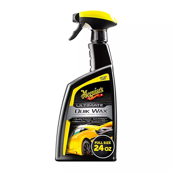 Meguiar's Ultimate Wash and Wax Bundle with Microfiber Wash Mitt, 24 Fl Oz