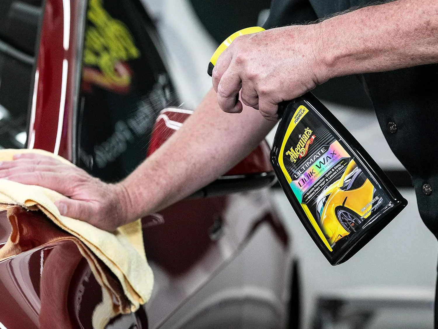 Meguiar's Ultimate Wash and Wax Bundle with Microfiber Wash Mitt, 24 Fl Oz