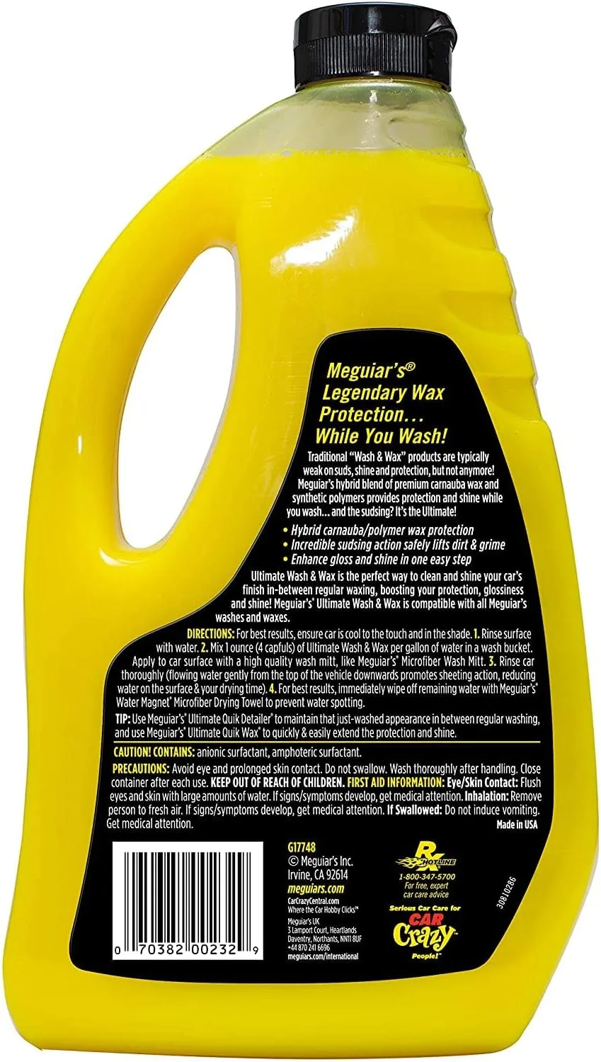 Meguiars G17748 48 Oz Ultimate Wash & Wax