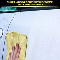 Meguiar's Water Magnet Microfiber Drying Towel, Premium Car Wash Microfiber Towel That’s Super Plush