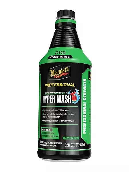 Meguiar's Professional Watermelon Hyper Wash - Professional Car Wash Soap with Rich, Stable Foaming for Excellent Cleaning
