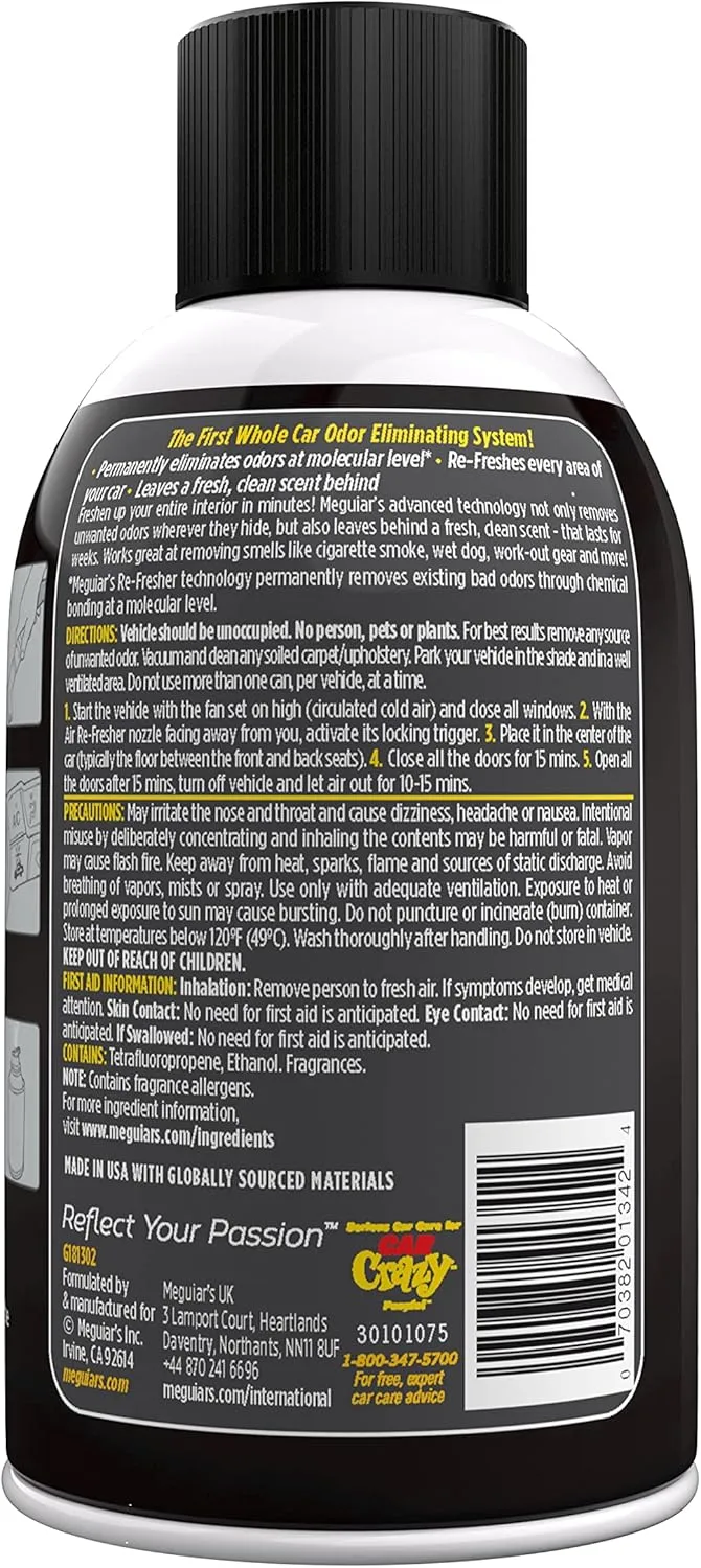 Meguiar's Whole Car Air Re-Fresher Odor Eliminator