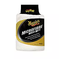 Meguiar's X3002 Microfiber Wash Mitt, Super-Thick, Reusable Wash Mitt for Ultimate Finish, Safe on Clear Coats