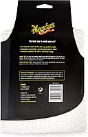 Meguiar's X3002 Microfiber Wash Mitt, Super-Thick, Reusable Wash Mitt for Ultimate Finish, Safe on Clear Coats