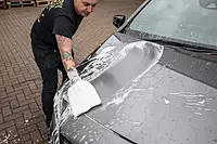 Meguiar's X3002 Microfiber Wash Mitt, Super-Thick, Reusable Wash Mitt for Ultimate Finish, Safe on Clear Coats