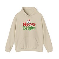 Meowy & Bright Cat Holiday Hoodie