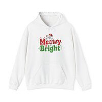 Meowy & Bright Cat Holiday Hoodie
