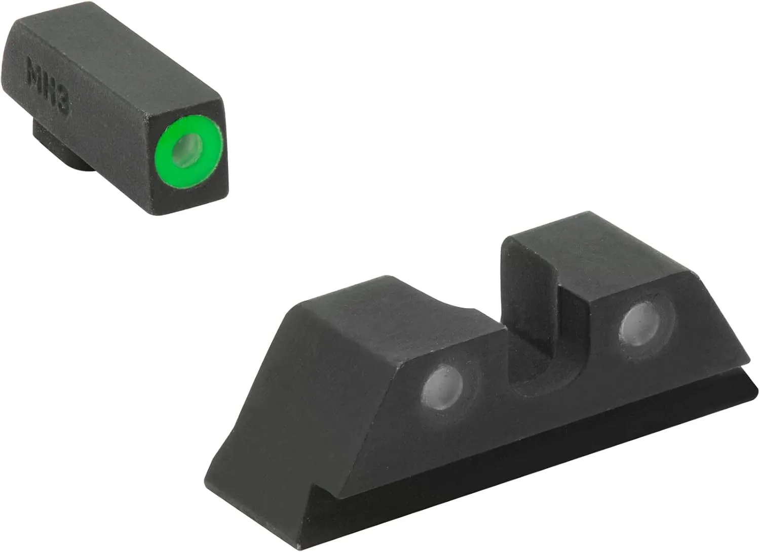 MEPROLIGHT Hyper-Bright Tritium Day/Night Pistol Sight Set