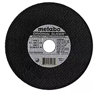 Metabo 5-inch Original Slicer® Wheel | Type 1 | 5" x .040" x 7/8" | A60TZ | Aluminum Oxide | Very Fast & Flexible | Steel