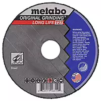 Metabo 6-inch Original Long Life Grinding Wheel | Type 27 | 6" x 1/4" x 7/8" | A24R | Aluminum Oxide | Longer Life